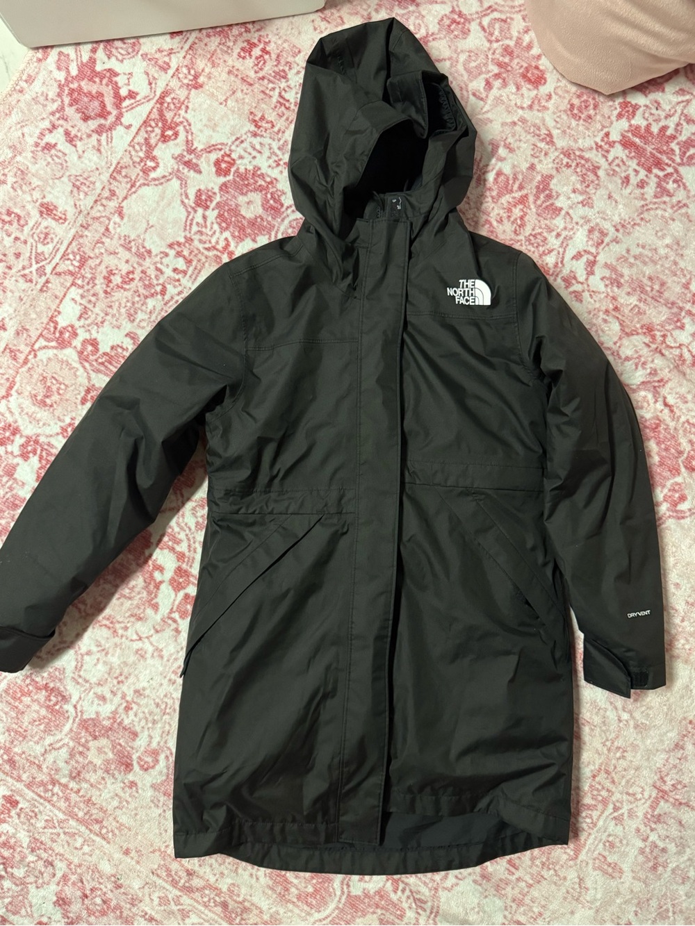 The North Face Black Hooded Waterproof Anorak